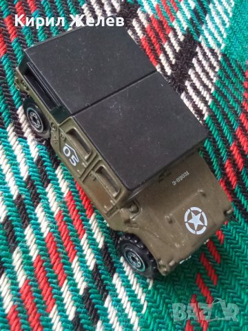 Количка стара метална 43637, снимка 2 - Колекции - 44223511