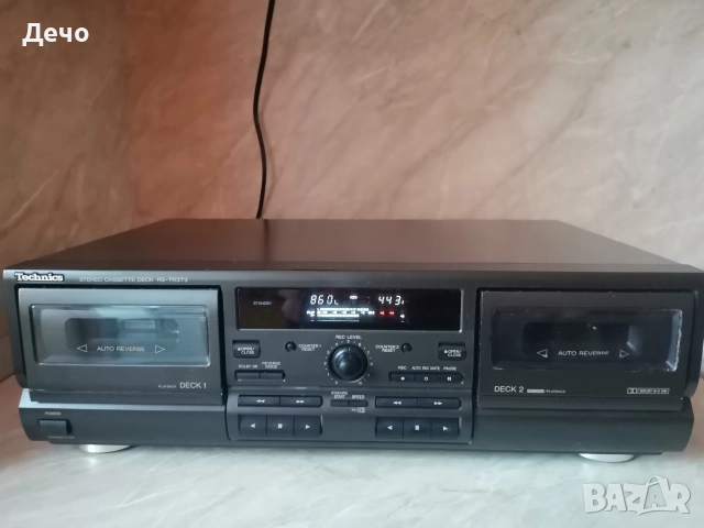 Касетен дек Technics tr373 , снимка 6 - Декове - 52872154