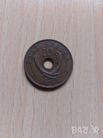 10 цента 1936 Британска Източна Африка , снимка 2 - Нумизматика и бонистика - 40765214