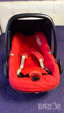 Столче за кола за новородено+изофикс, снимка 2 - Столчета за кола и колело - 51472669