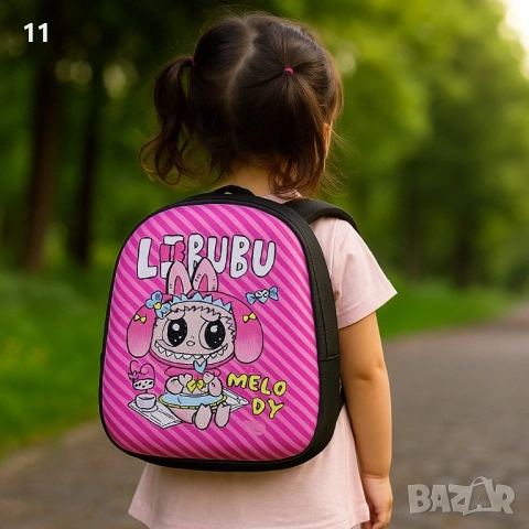 Детски раници Labubu – удобство, стил и настроение за всяко дете, снимка 8 - Раници - 53450317