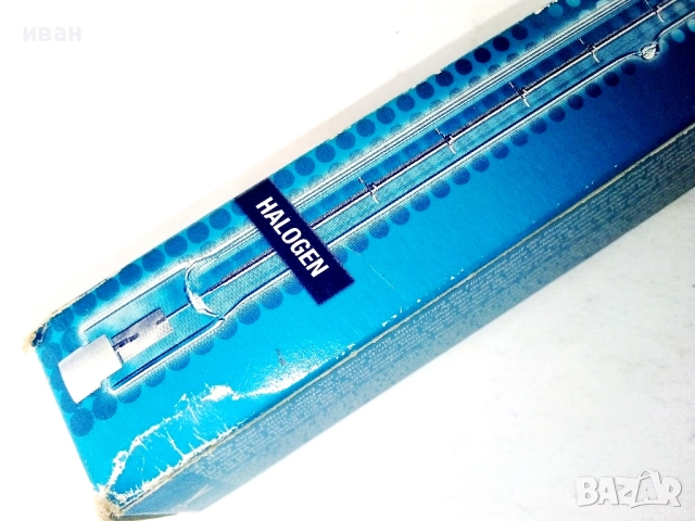 Халогенна лампа OSRAM 1000W  191.1мм.за прожектор Нова, снимка 2 - Крушки - 52442717