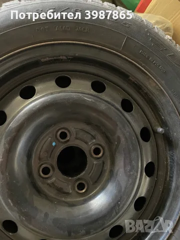 Зимни гуми сджанти, снимка 2 - Гуми и джанти - 55961236