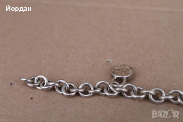 Дамска сребърна гривна ''Tifany & Co.'', снимка 12 - Гривни - 53828963