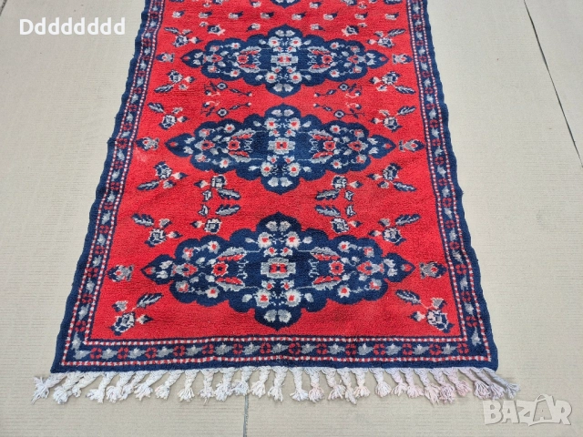 Стар ръчно изработен Узбекистански килим, снимка 3 - Килими - 52234852