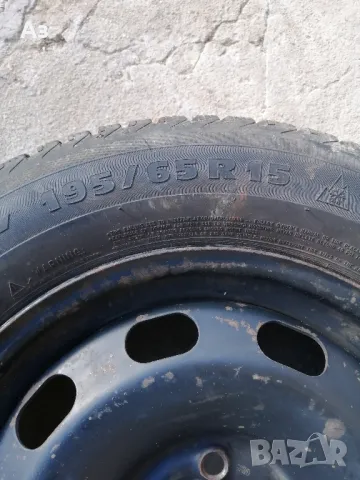 Джанта 5х100 VW Audi с гума 195/65/15 , снимка 3 - Гуми и джанти - 48264887