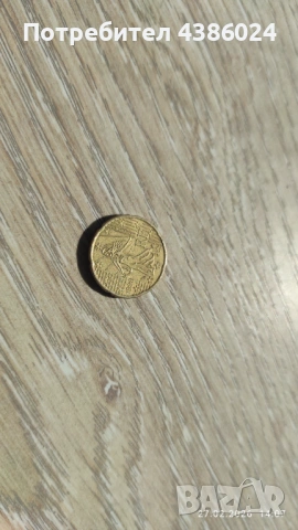 20 ЕВРОЦЕНТА ИСПАНИЯ 1999, снимка 3 - Нумизматика и бонистика - 53645702