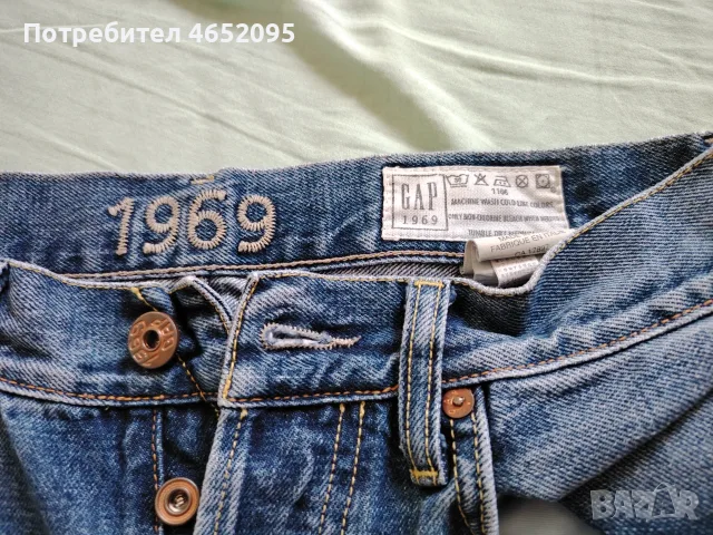 Нови оригинални мъжки дънки Gap, снимка 4 - Дънки - 56111320