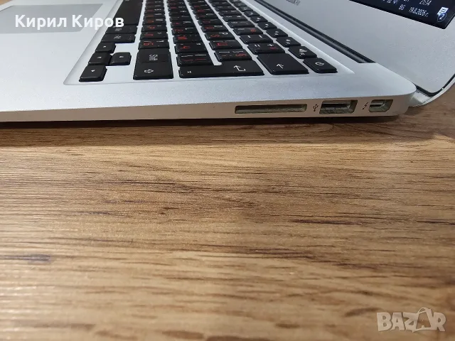 MacBook Air 13" (Mid 2012) A1466 i5 3427U 2.80 Ghz/ 4GB RAM / 128GB SSD / Windows 10 + Зарядно, снимка 4 - Лаптопи за дома - 55730642