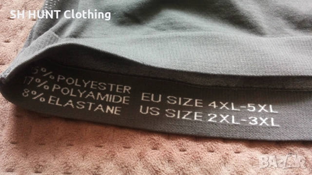 MASCOT Parada Base-Layer Shirt Top 50178-870 Work Wear размер 4-5XL работна термо блуза W4-20, снимка 12 - Блузи - 52001973