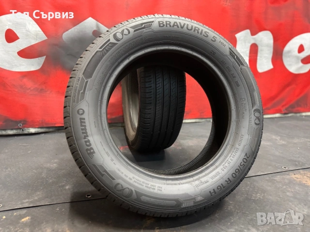 205 60 16, Летни гуми, Barum Bravuris5, 2 броя, снимка 4 - Гуми и джанти - 53617978