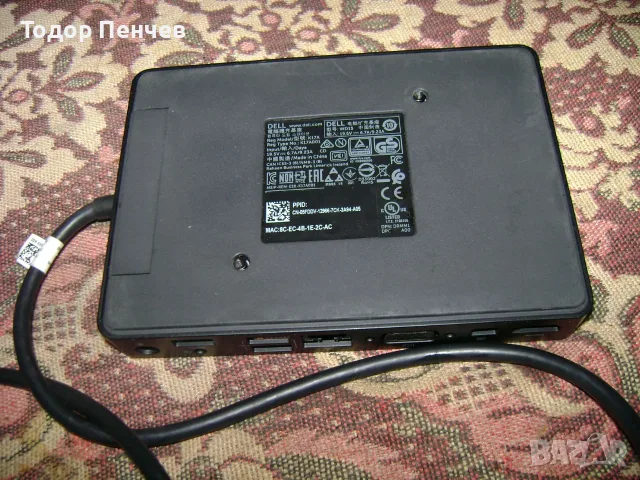 Docking станция USB тип C за някои Dell лаптопи, снимка 4 - Други - 56135297