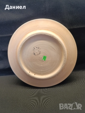 Ръчно рисувана чиния от Тунис , снимка 5 - Антикварни и старинни предмети - 51750988