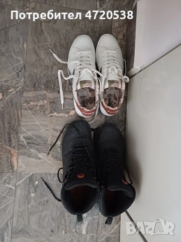 Обувки 2 чифра Ботуши Marelli и Маратонки Diadora