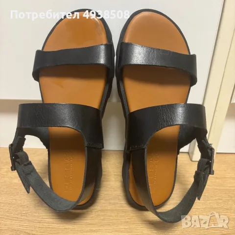 Дамски сандали от естествена кожа