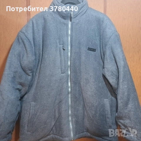 Сиво зимно яке "TIMES"с качулка и 2 лица, снимка 4 - Якета - 52309298