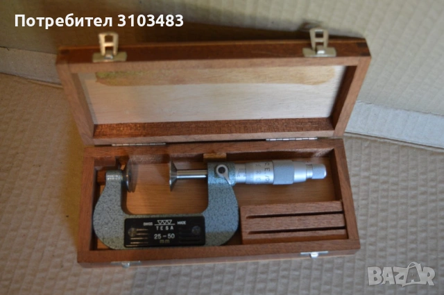TESA-дискови микрометри/зъбомери, снимка 5 - Стругове - 53154598