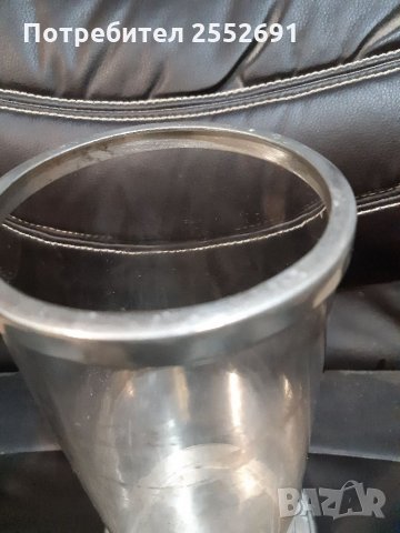 Стъклен съд, снимка 3 - Антикварни и старинни предмети - 34525142