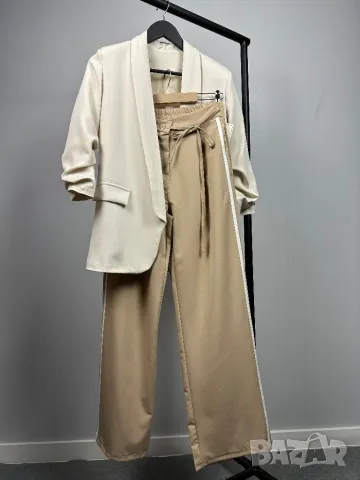 Дамски панталон с висока талия три цвята , снимка 8 - Панталони - 49370101