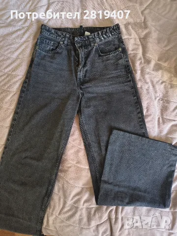 дамски черни дънки Zara, Mango i H&M, снимка 3 - Дънки - 56010499