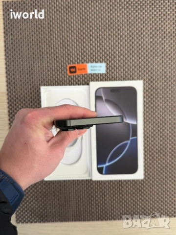 КАТО НОВ❗️iPhone 16 Pro MAX Лизинг от 30Е/мес MAX Black Titanium❗️256GB❗️, снимка 6 - Apple iPhone - 53086593