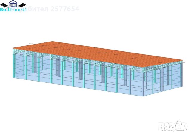 ЛИЗИНГ - Халета, Хале, Магазини, Магазин, Складове 470 м2, снимка 4 - Строителни материали - 44147049