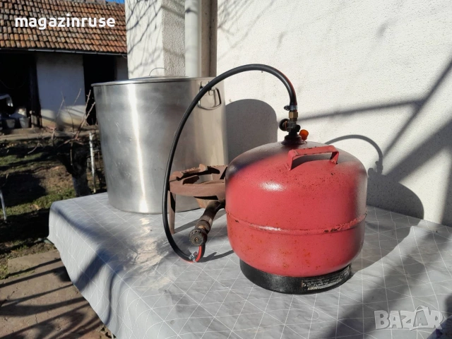 Газов котлон с газова бутилка, снимка 2 - Котлони - 53658493
