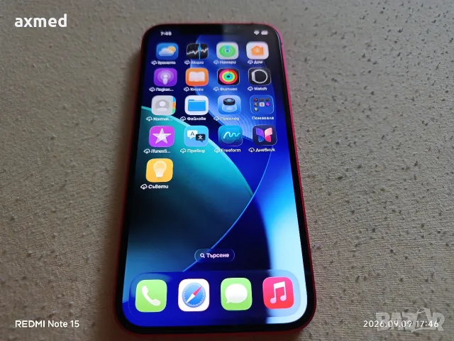 Apple iPhone PRODUCTS RED 12 64Gb , снимка 3 - Apple iPhone - 56009909