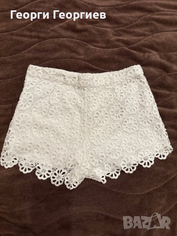 Страхотни панталонки с дантела, снимка 2 - Къси панталони и бермуди - 41536477