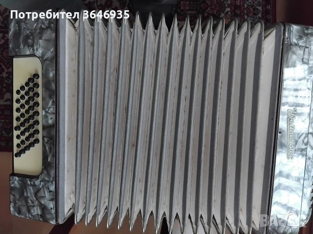 Акордеон Велтмейстер 40 баса с 4 регистъра., снимка 8 - Акордеони - 53132194