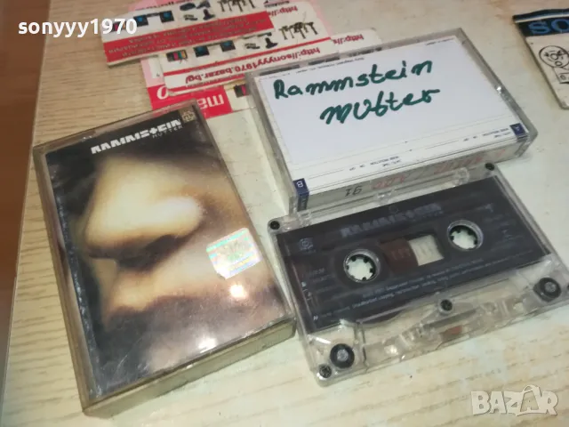 RAMMSTEIN MUTTER COPY TO SONY TAPE 0711240806, снимка 13 - Аудио касети - 47872216