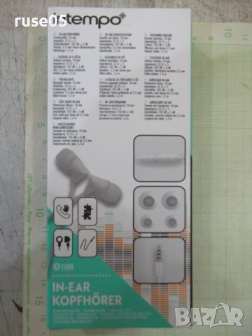 Слушалки "intempo - IN-EAR" нови, снимка 6 - Слушалки, hands-free - 41690160