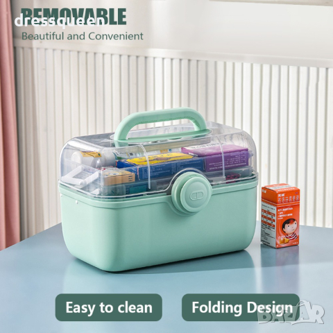 3870 Органайзер за лекарства тип Куфар, снимка 10 - Други стоки за дома - 44807933