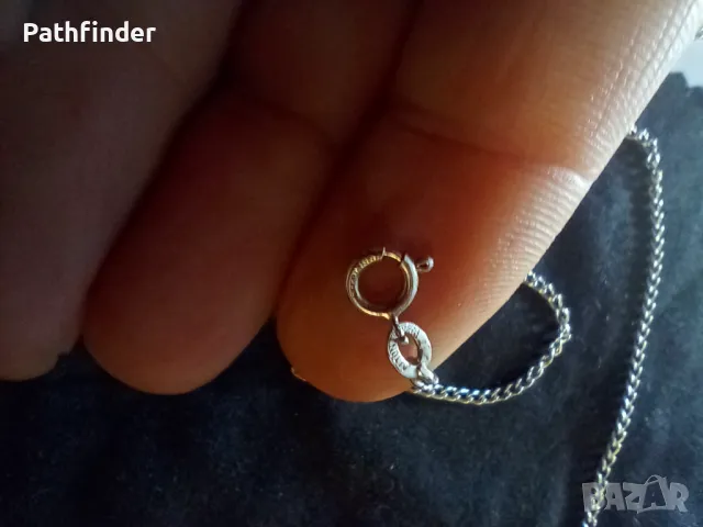 колие сребро 925 с маркировка, снимка 6 - Колиета, медальони, синджири - 47947638