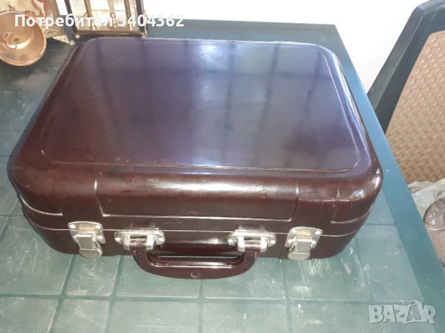 Стар руски грамофон " Концертньй " с бакелитена кутия, снимка 5 - Антикварни и старинни предмети - 51151167