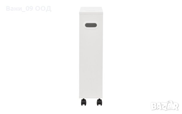 Компактен шкаф в бял цвят, снимка 5 - Шкафове - 42554537