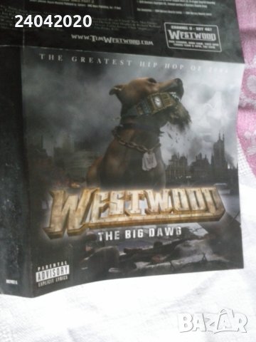 Greatest Hip Hop of 2004 Westwood - The Big Dawg двоен диск+плакат, снимка 3 - CD дискове - 42071935