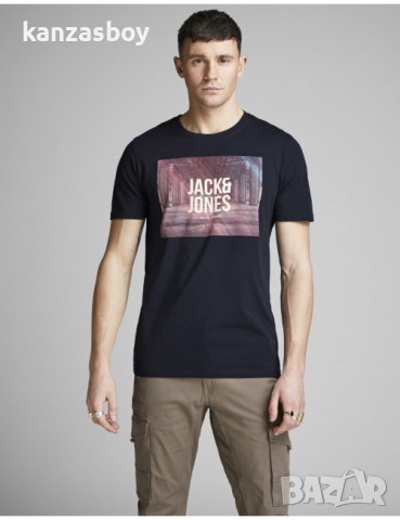 jack and jones jcospring-feel tee - страхотна мъжка тениска , снимка 1 - Тениски - 36288410