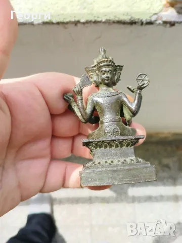 Бронзова статуетка-456, снимка 3 - Антикварни и старинни предмети - 50372928