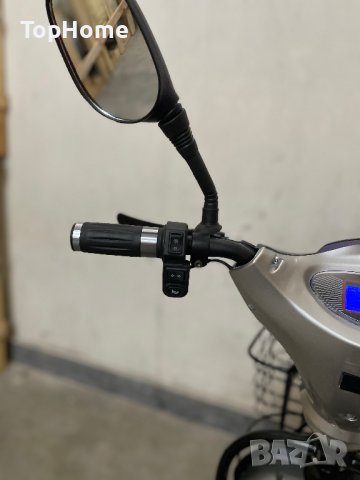  Електрически Скутер-Велосипед EBZ16 500W - Silver , снимка 11 - Мотоциклети и мототехника - 41941523