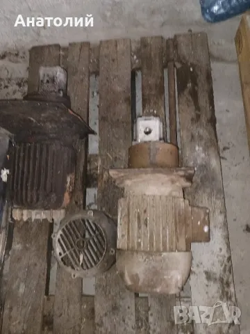 Ел.двигател+помпа 7.5Kw,2 броя 