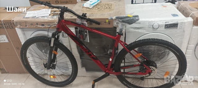 Велосипед 29цола -520,RED-BLACK., снимка 3 - Велосипеди - 50484081