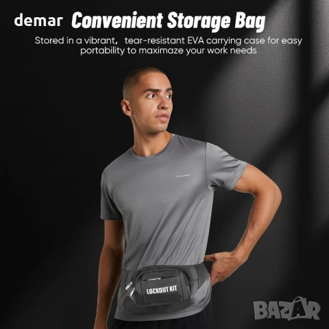 Универсален комплект за електротехници и поддръжка от 43 части с чанта, снимка 7 - Други стоки за дома - 51404420