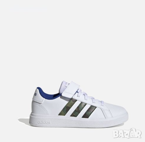 НАМАЛЕНИЕ!!! Детски маратонки Grand Court 2.0 White/Navy GV6809