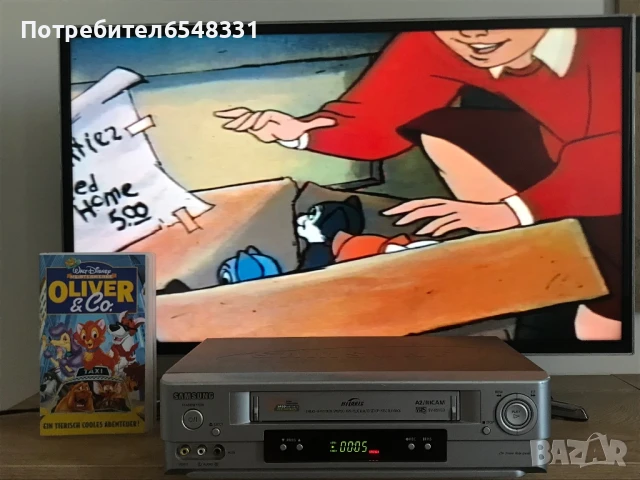 Видеокасета Oliver & Go VHS, снимка 14 - Анимации - 51400787