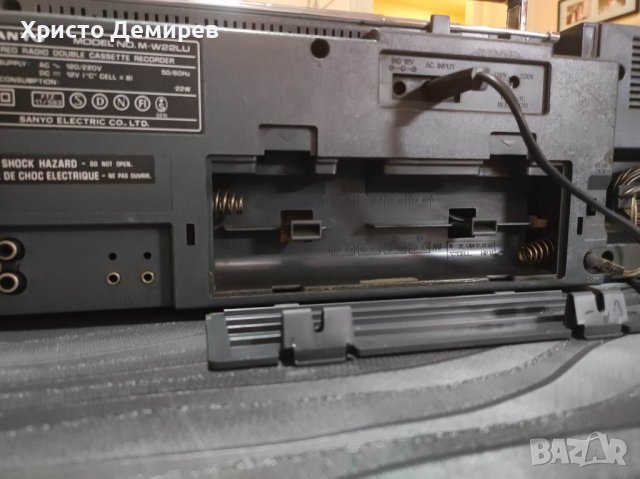 SANYO M-W22LU, снимка 6 - Радиокасетофони, транзистори - 38849025