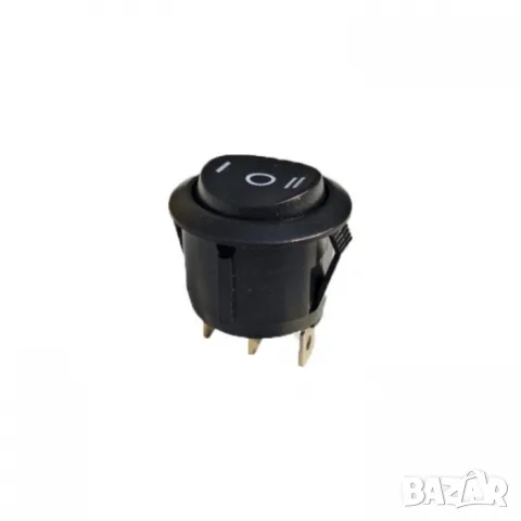 Трипозиционен превключвател 125V/250V 19.5x23 mm
