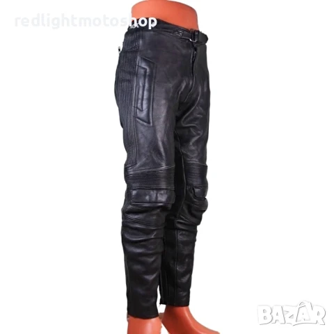 🧥 4993 – Uvex Мъжки кожен мото панталон – Размер 50 – 💵 70 лв, снимка 2 - Аксесоари и консумативи - 50500943