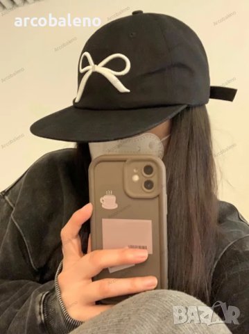 Модерна и универсална ежедневна бейзболна шапка с бродирана панделка, снимка 4 - Шапки - 44446996