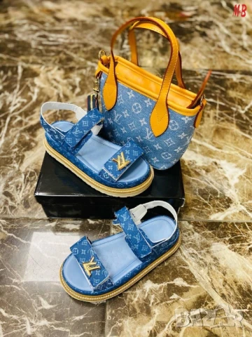 сандали louis vuitton , снимка 5 - Сандали - 50983264